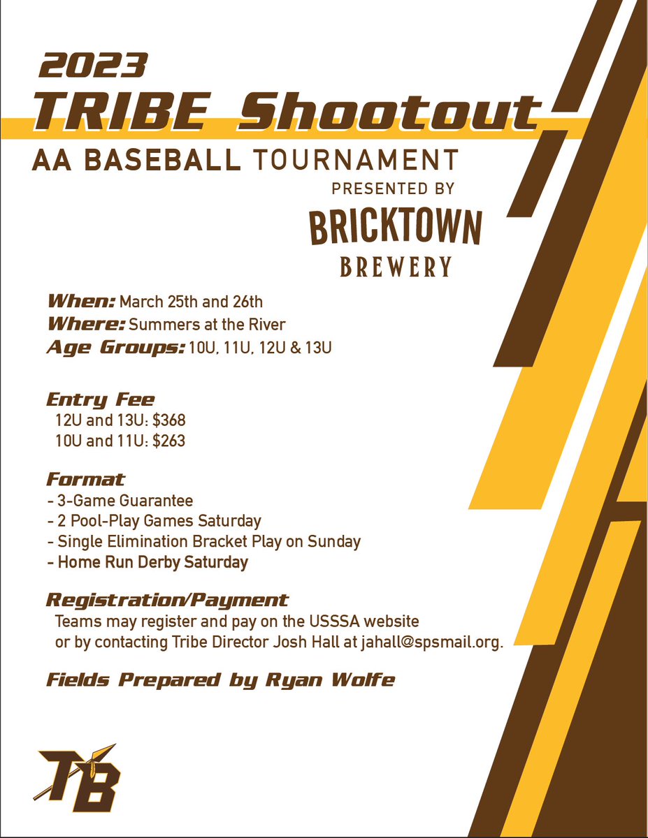 Sign up for the Tribe Shootout presented by ⁦<a href="/btbrewery/">Bricktown Brewery</a>⁩!