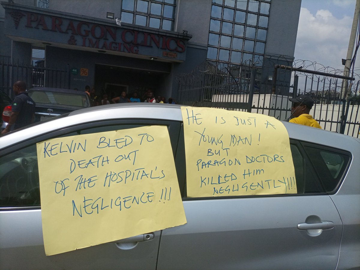 EDC_PH's tweet photo. This is kelvin Edenogie who bled to death at Paragon clinic stadium road port harcourt cos d surgeon refused to attend to him afta surgery. We demand justice 4 kelvin #justice4kelvin
 @instablog9ja
@NMArivers  @Boltapp_ng @AskPHPeople @Portharcourtmag @GovWike #ObidientMovement https://t.co/lkh12jxm8e