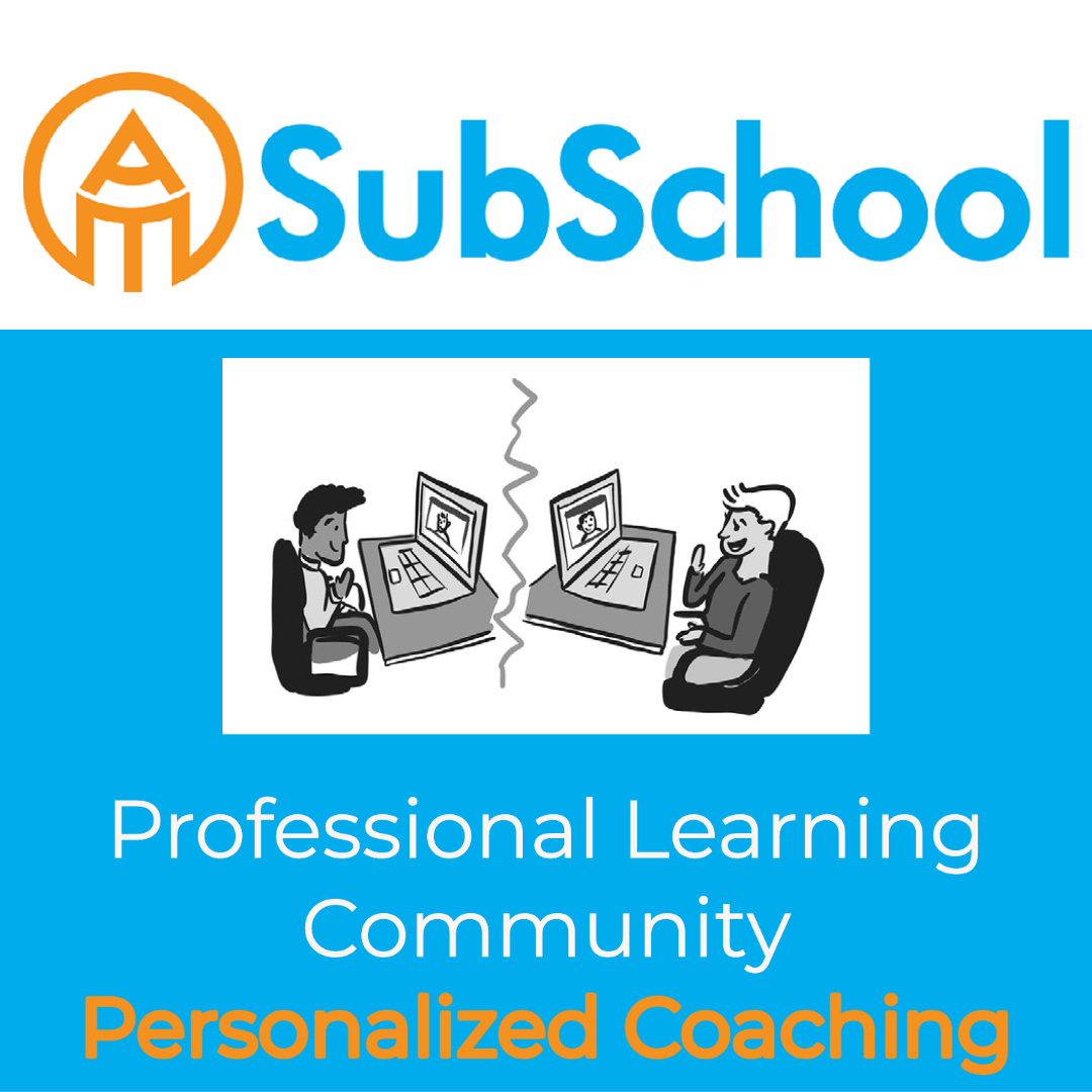 BeSubstantial's tweet image. This semester we are piloting a new type of support for substitute teachers -- personalized coaching.  SubSchool members can now sign-up for a 20-minute call with an experienced teacher coach.  

Learn more about SubSchool: substantialclassrooms.org/subschool/

#SubsDeserveRealPD
