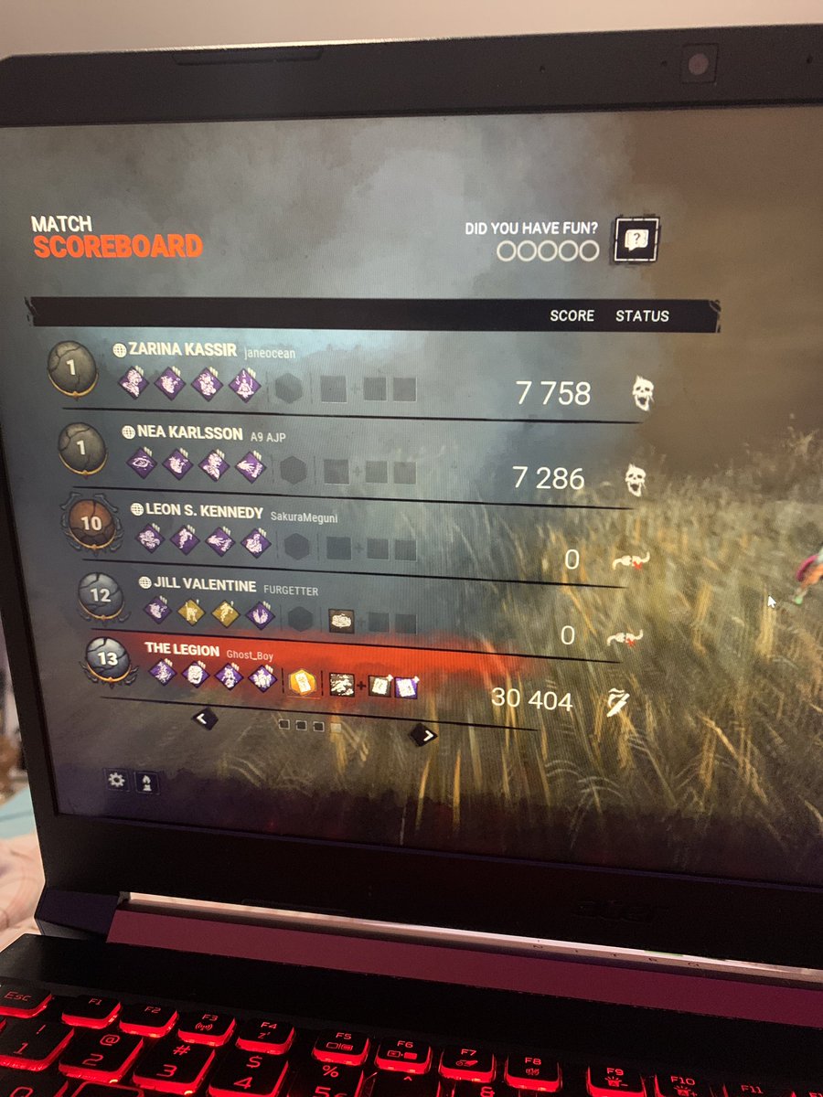 h0llan0vwh0re's tweet photo. The average Legion experience #dbd #legionmain #thelegion #DeadbyDaylgiht https://t.co/DaGUrRrtOW