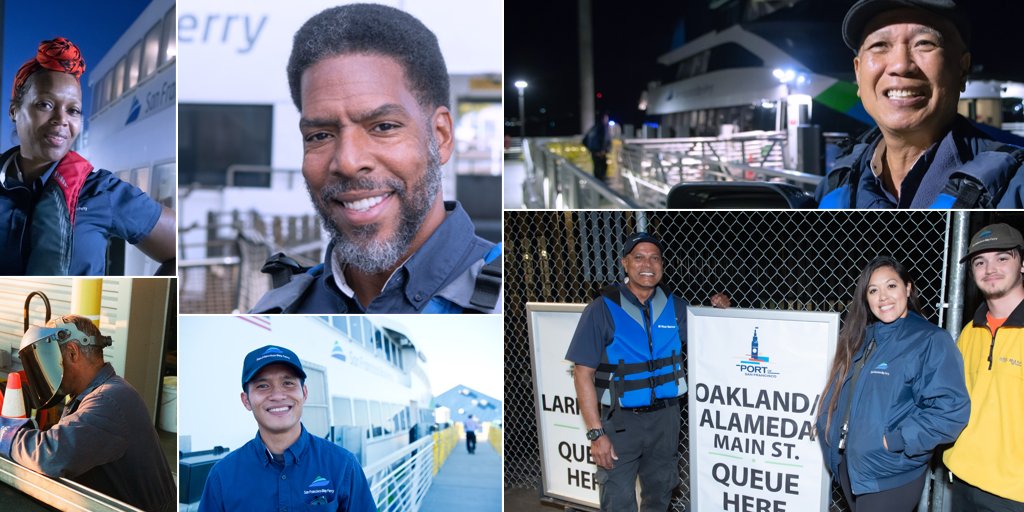 SFBayFerry's tweet photo. Help decide San Francisco Bay Ferry's 2022 Crew of the Year! Ferry captains, deckhands, engineers, and other staff who make the ferry system great will be recognized at a future WETA Board meeting. Submit your nomination by Wed 1/25 here: https://t.co/JNvOe0F6rR #CrewOfTheYear https://t.co/FfT9Wcx6Kz
