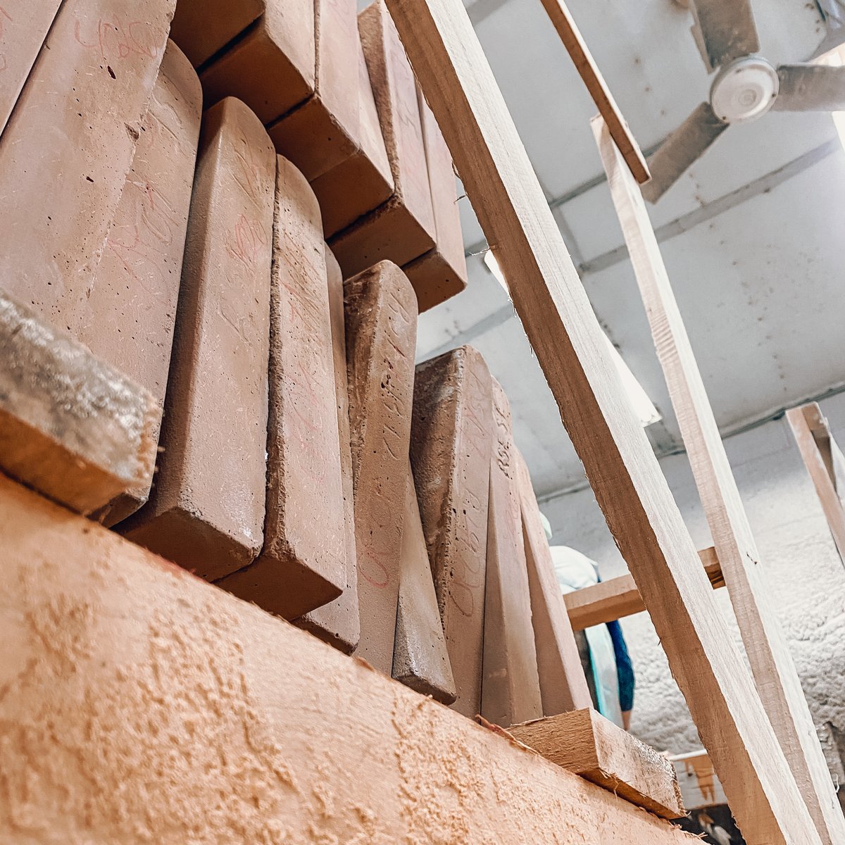 // E A R T H Y // Earth tones against a crystal clear blue pool is a duo hard to beat.  #PoolParty #Pool #Handmade #Landscaping #exteriordesign