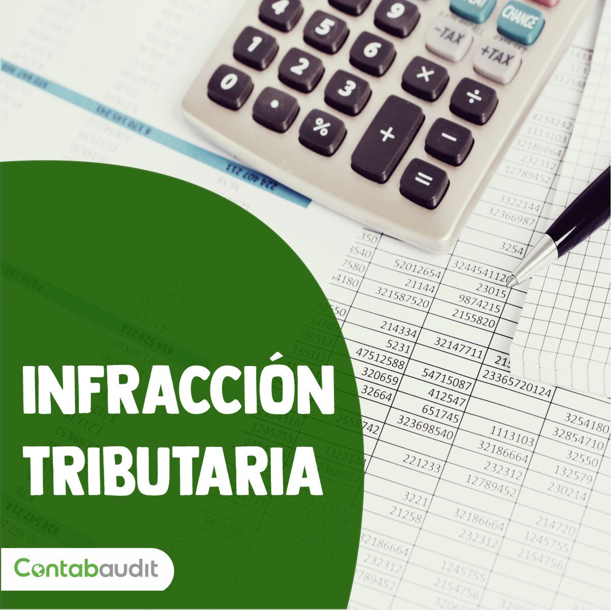 ContabauditPeru's tweet photo. #Contabaudit 💚 ¿Qué son las Infracciones Tributarias? Es infracción tributaria, toda acción u omisión que importe la violación de normas tributarias...
👉en este post te lo contamos 👇
#contabilidad #tributario #sunatperu #estudiocontable https://t.co/f1rCLcgiTr