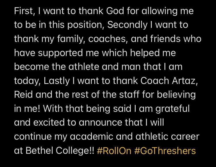 Swagmanballa_13's tweet photo. 100% COMMITTED!! @jaysonartaz @ericsreid11 @threshersmbb #RollOn #GoThreshers https://t.co/rvMMlXyC98