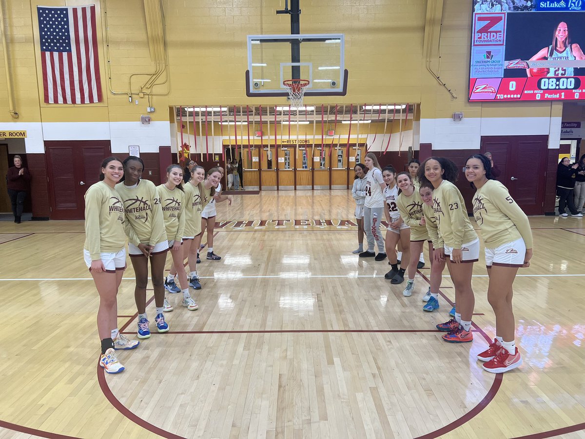 Congratulations to our Girls Basketball seniors Bella &amp; Ciara (&amp; their families!) tonight for Senior Night! <a href="/ZephyrAthletics/">Zephyr Athletics</a> #zephyrtough #WHSClassof2023