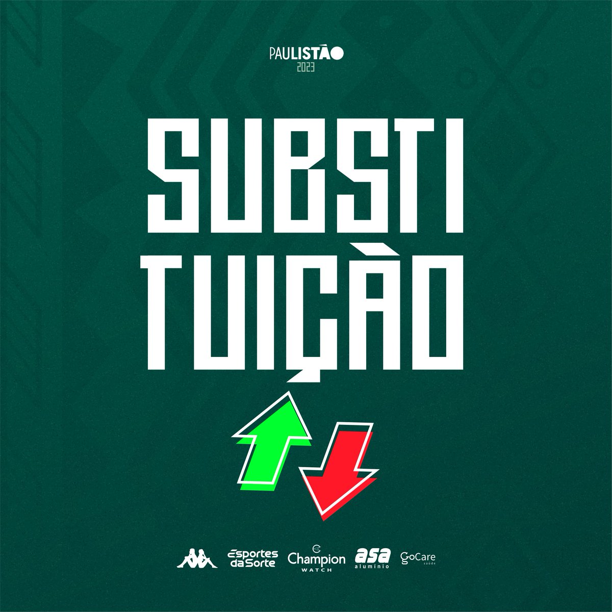 guaranifc's tweet photo. Últimas mudanças no Bugre
⬆️ Yago ( 20) e 23 Wenderson (23)
⬇️ Leandro Vilela (5) e Bruninho (27)
⬇️
2X1 | ⏱️ 42’ | 2º Tempo
#GUAxCOR #AvantemeuBugre https://t.co/3WQ5no2SOB