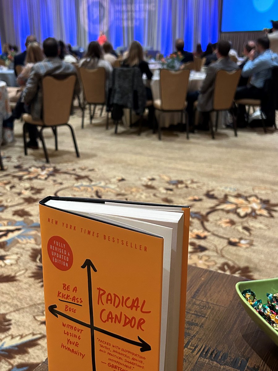 TRIExecutives's tweet photo. Enjoyed understanding the new contours of #Leadership from this year's conference keynote speaker @kimscottradical! 

#MPFDiamond #TRInstitute #TRIEvents https://t.co/ZpnT80nUeY