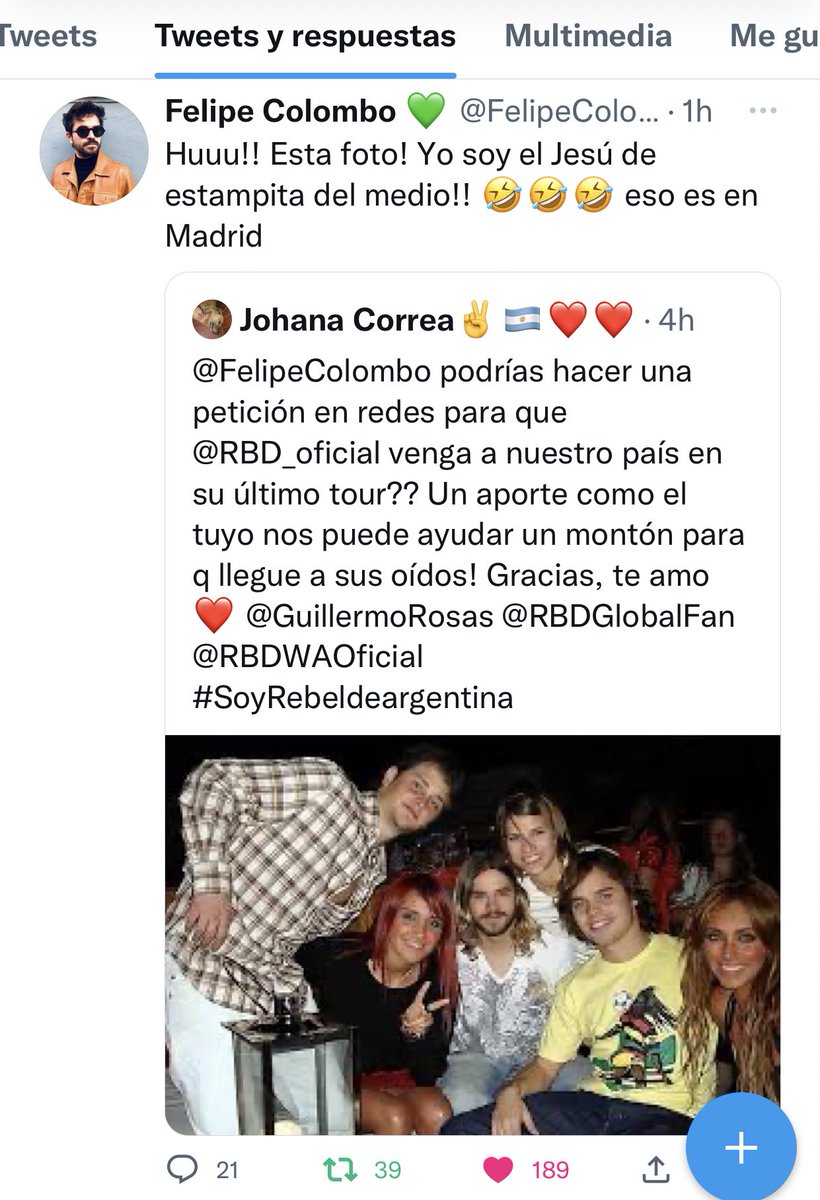 RBDWAOficial's tweet image. PEDIMOS EL #SoyRebeldeTour EN ARGENTINA📢🇦🇷🙏🏼 los fans de todo el país nos unimos para hacernos escuchar! Gracias @FelipeColombo por respondernos❤️🇦🇷 @fancirbdarg @GuillermoRosas @soyrebeldetour @Anahi @christiancha @christopheruck @maiteperroni @DulceMaria @T6Hent @RBDGlobalFan