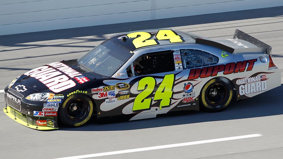 NASCAR Paint Schemes on Twitter: "Jeff Gordon - National Guard / DuPont ...