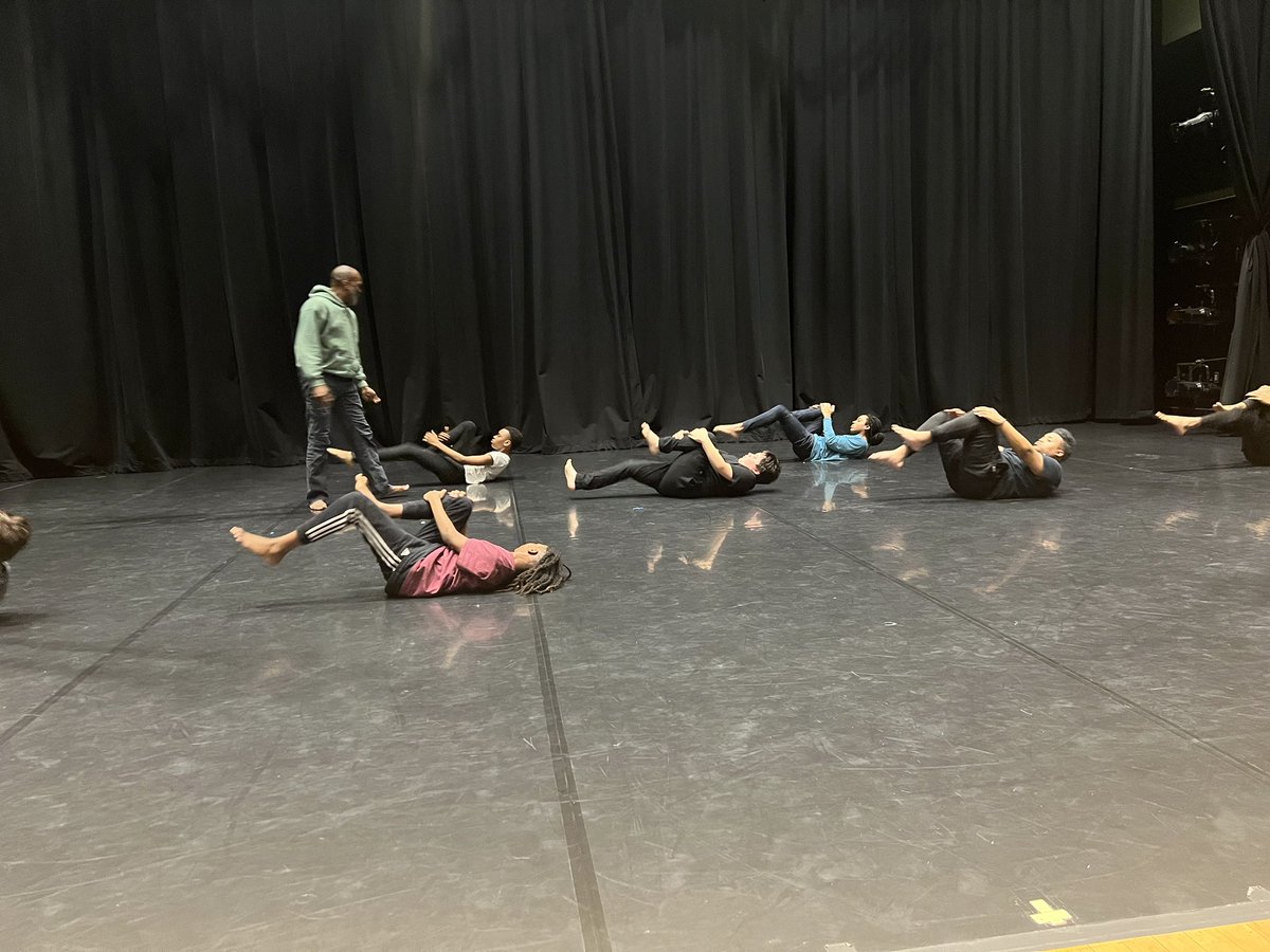BCPSDance's tweet photo. Our BCPS Men’s Dance Ensemble in their first rehearsal tonight with @VT_Dance @TowsonU. Students participated in the Fathers, Sons, and Other guys workshop as well! #bcpsdance #mendancetoo @dtpilate38 @sonia_synkowski @schneckbk @sfisherBCPS https://t.co/Ke2FNxIAnC