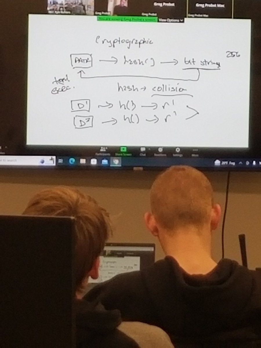 kkuhlers's tweet photo. Eight @waterlooschools high schoolers learning crypto & Block chain #Cybersecurity Great stuff @realgregprobst Thank you for your time! #BeBold #OurFutureIsBright #ProofOfWork Today is rooted in #ComputationalCost even Quantum computing! @amymiehe @IowaSTEM @growcedarvalley https://t.co/0J2rmvRaVW
