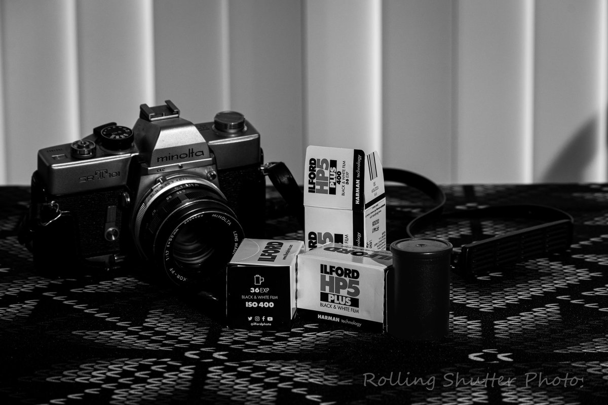 R_S_Photog's tweet photo. Bought some film for this Minolta a few weeks ago. I thought it might look cool in a little still-life/product thing. @ILFORDPhoto 🤷

#photography #PhotographyIsArt #photo #photooftheday #film #FilmTwitter #StillLife #productphotography #AltText https://t.co/Gu71BBwoLA