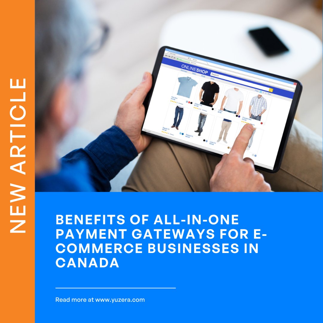 YuzeraOfficial's tweet photo. Streamline your eCommerce business in Canada with the convenience and security of an all-in-one payment gateway. 

Read the full article on our site now.

-
#paymentprocessor #paymentgateway #canada #ecommerce https://t.co/Fbt1mNpPFw