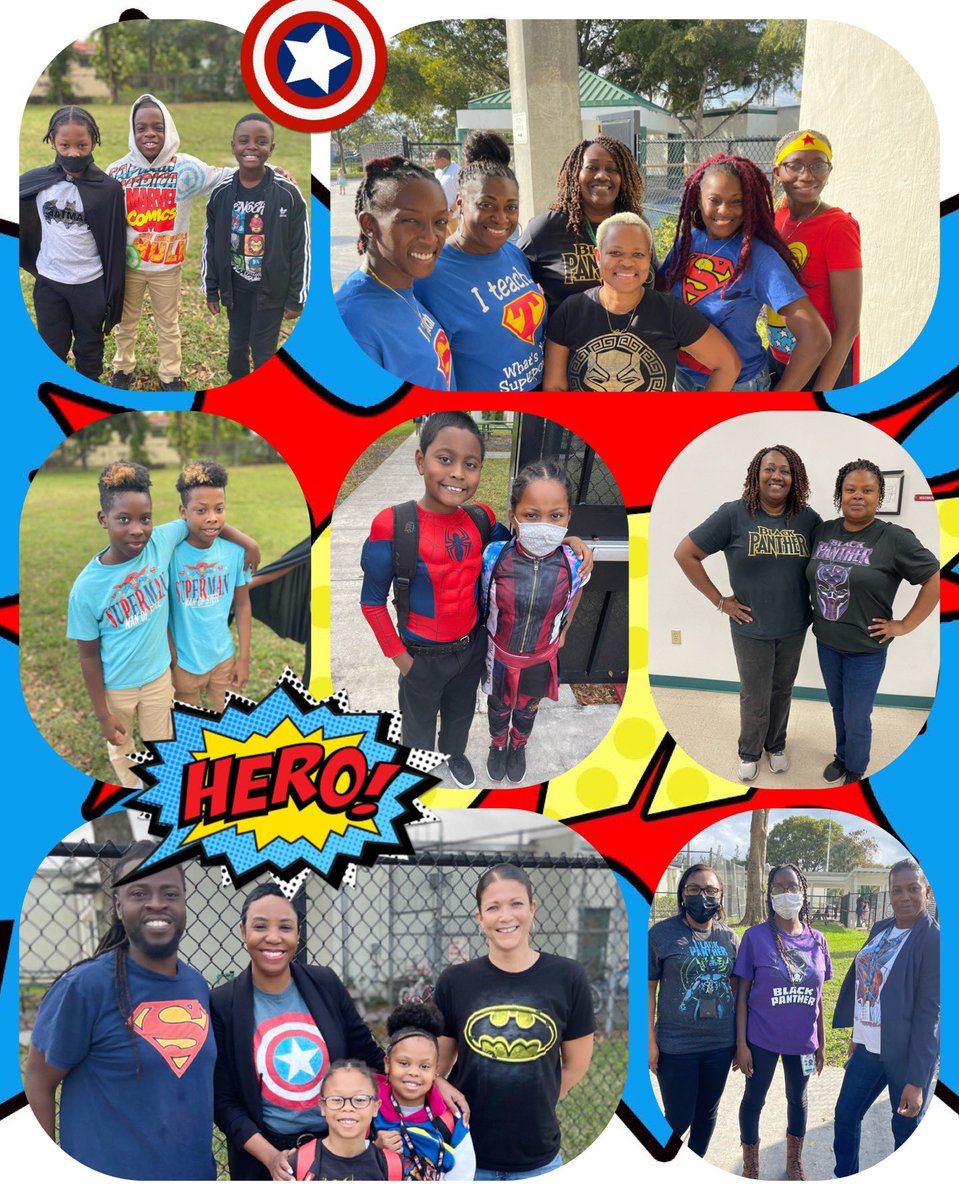 Readers are the REAL Superheroes 💥#FLCelebratesLiteracy #BrowardReads @BCPSElementary  @BcpsCentral_ @wandaelaine @MrJ_2014 @McnairShena @NCoutain @burk6526