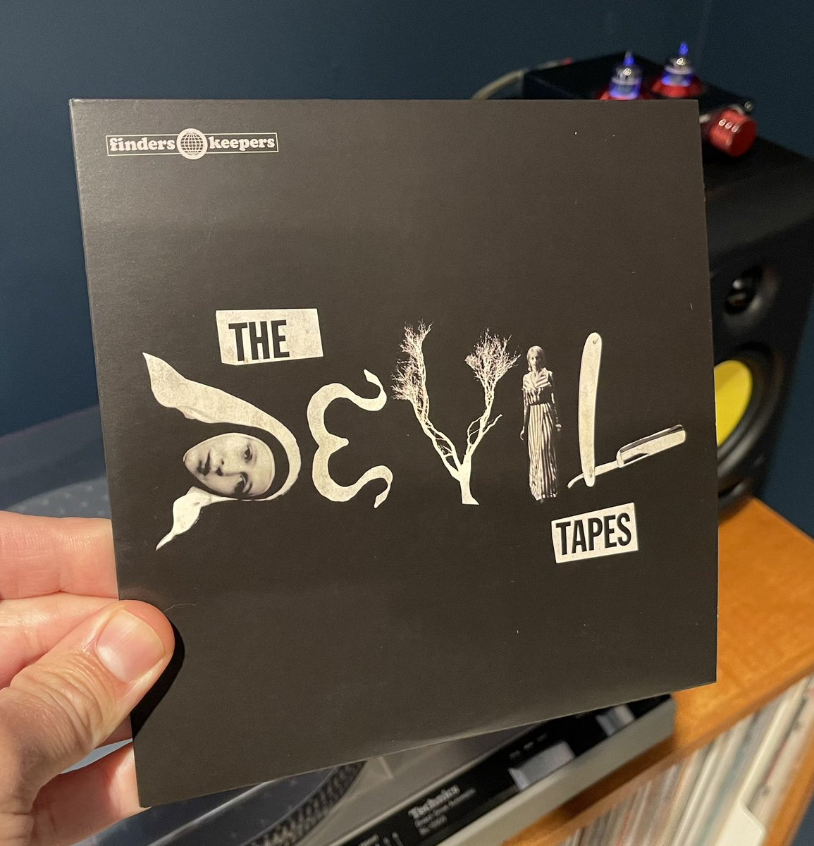 djalfonso's tweet photo. Behold Diabel AKA The Devil —
A delightfully devilish collaboration between Andrzej Żuławski and Andrzej Korzyński out now on Finders Keepers Records! Featured here is The Devil Tapes 7-inch, which includes rejected cues!
#Diabel #AndrzejZulawski #AndrzejKorzynski https://t.co/boa78VcsrS