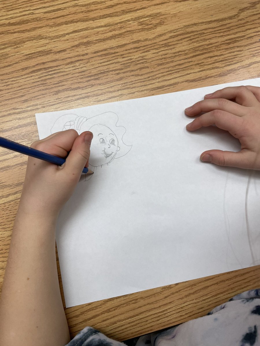 teach_msK's tweet photo. Today we were building dreams and communities with #CrayolaCreativityWeek. We got to draw our own characters with different emotions. We loved this and will continue tomorrow as we ran out of time!! @CrayolaEdu #kauffeetime https://t.co/LmkAcwTb5B
