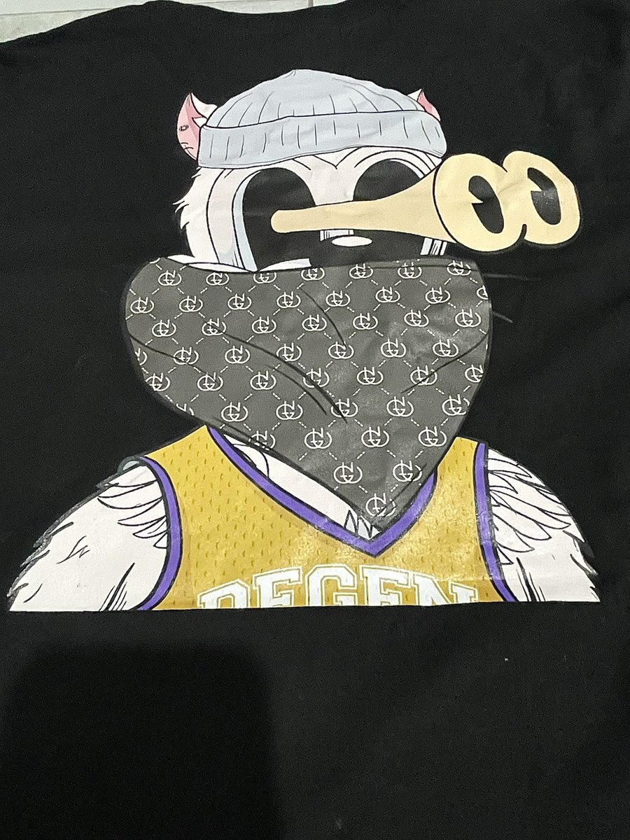 Thank you so much <a href="/ToonzMerch/">Toonz Merch</a> !! Super fast and friendly ! Got my forever Toon by my side! Ready for #toonz 1 year anniversary! <a href="/DegenxMamba/">Degen x Mamba</a>