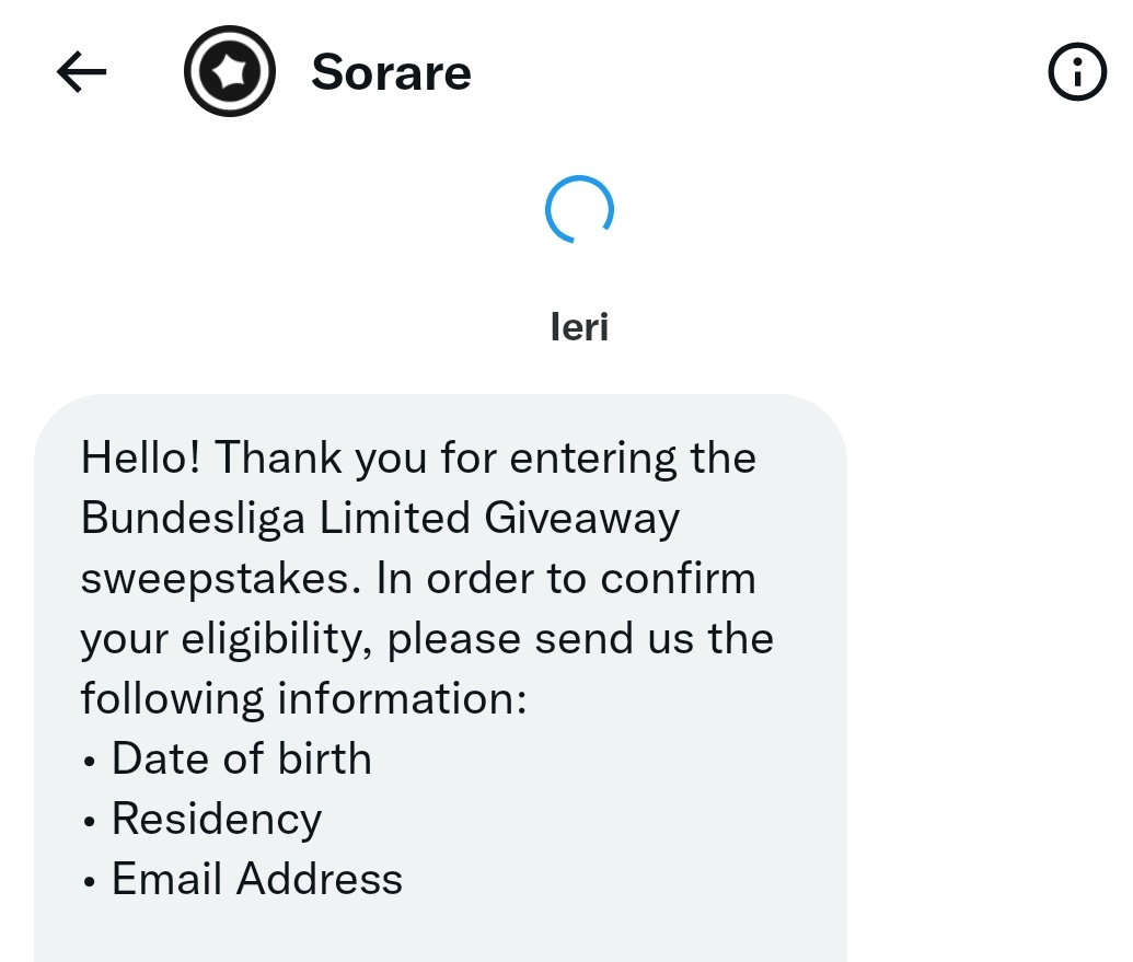 Whichpoldo's tweet photo. Bundlesliga sweepstakes Giveaway..
A HUGE THANKS TO @Sorare and a huge keep going to all the managers ! ♥️♥️♥️♥️♥️   JUST MAGNIFIC ! JM42 ! 😍😍😍 https://t.co/gor6tvqCQ5