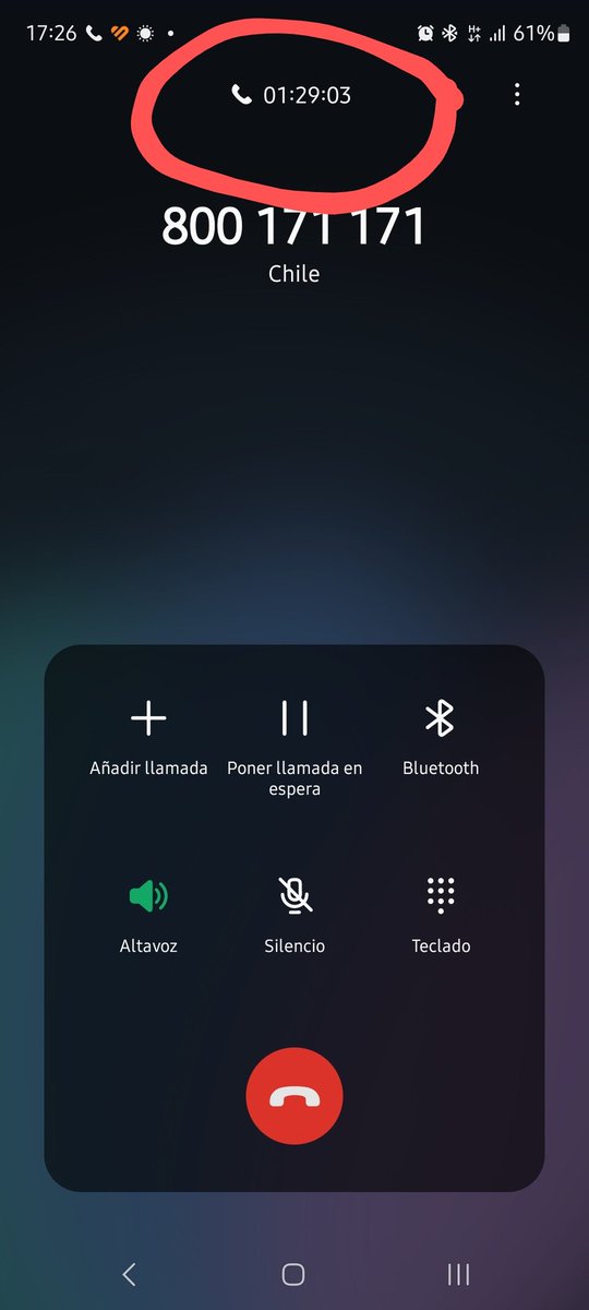 Kmi_ka's tweet photo. @clarochile_cl Casi una hora y media de espera al teléfono para una gestión que no se puede hacer en las plataformas digitales. No será excesivo tener éste tiempo? https://t.co/UmDEnDxOuu