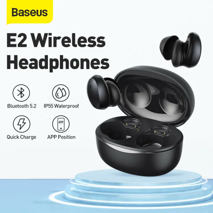 NEW 丨 Baseus Mini Bowie E2 سماعة أذن بلوتوث لاسلكية حقيقية تعمل بالبلوتوث 5.2 سماعة رأس مضادة ل
فقط بسعر 👈18.000
Hatoon phone
