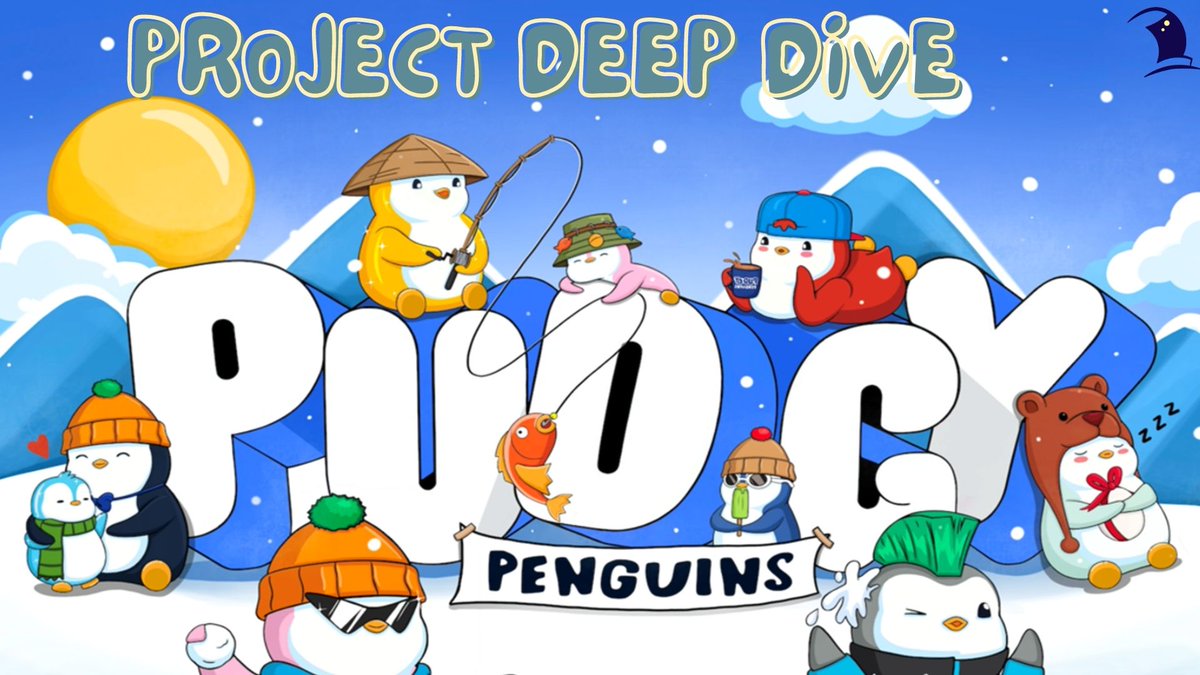 Bunnyonchain's tweet photo. How @pudgypenguins   plans to become the Disney of Web3

1/17🧵 https://t.co/Rtj7eeTkjr