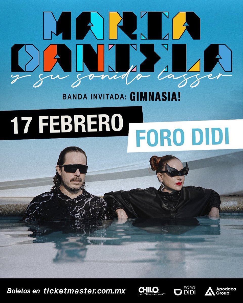 MulatoGroup's tweet photo. Nos espera una noche muy pop con @gimnasiapop y @mdsonidolasser en el @ForoDiDi ✨🪩🕺 https://t.co/Y73Cp2jTX2