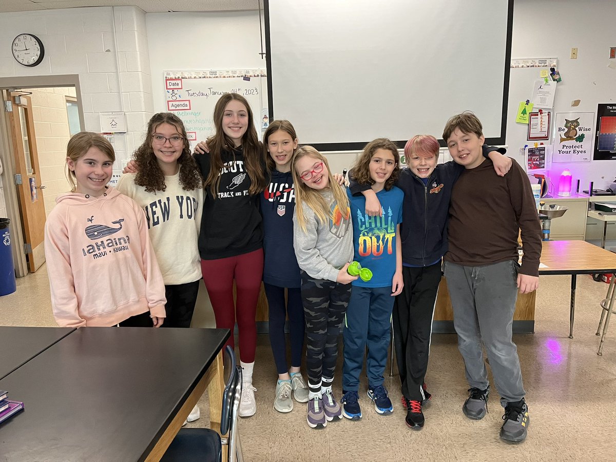 Celebrated our Team Players today!! So proud of these awesome 6th graders!