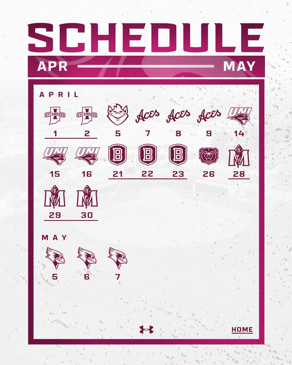 🗓️ Here’s our 2023 Schedule 🗓️

#Salukis