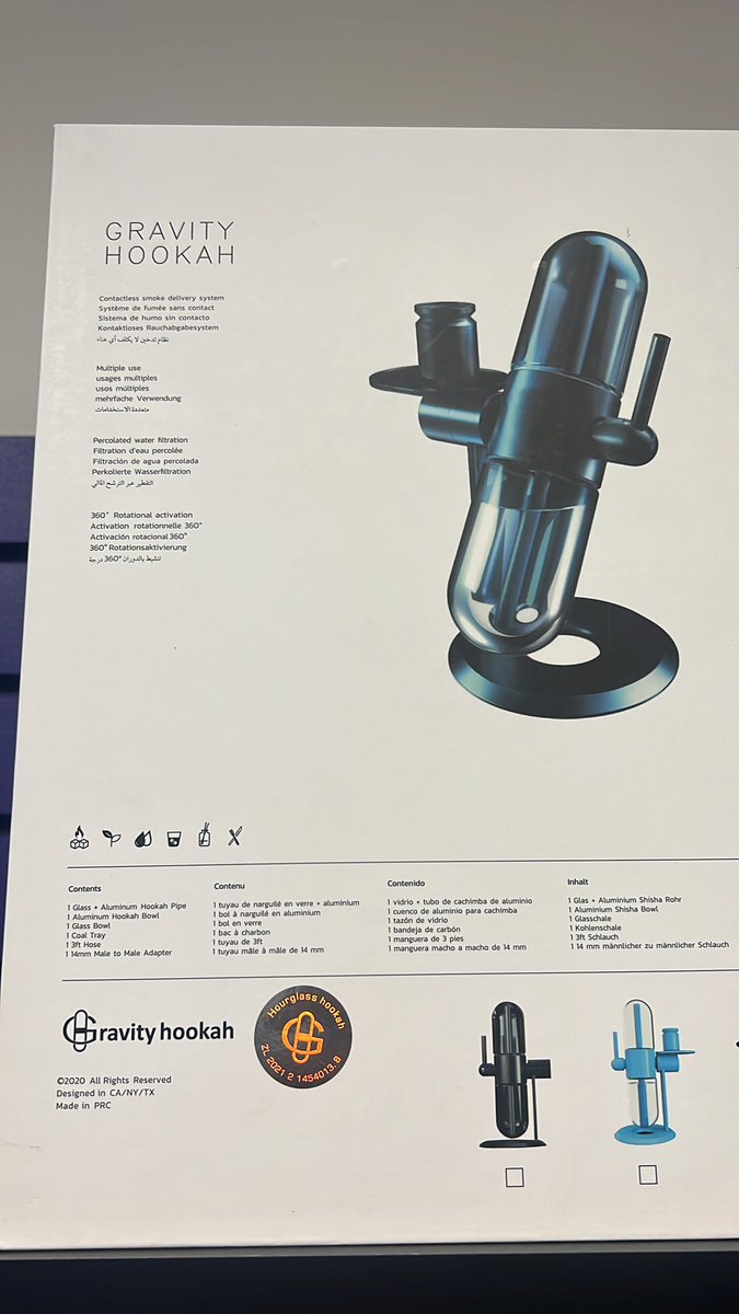 GratefulHeadLLC's tweet photo. Looking for a unique product? Come get the gravity hookah and maximize your smoking experience! Save 10% when you mention this tweet. #smokeweed #smokeshop https://t.co/HefIkRb1Uf