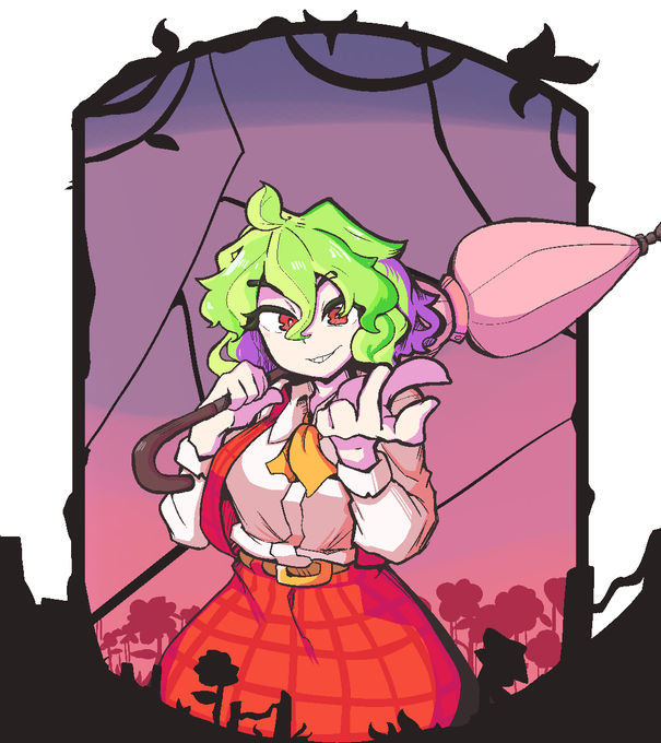 yuuka#東方project 