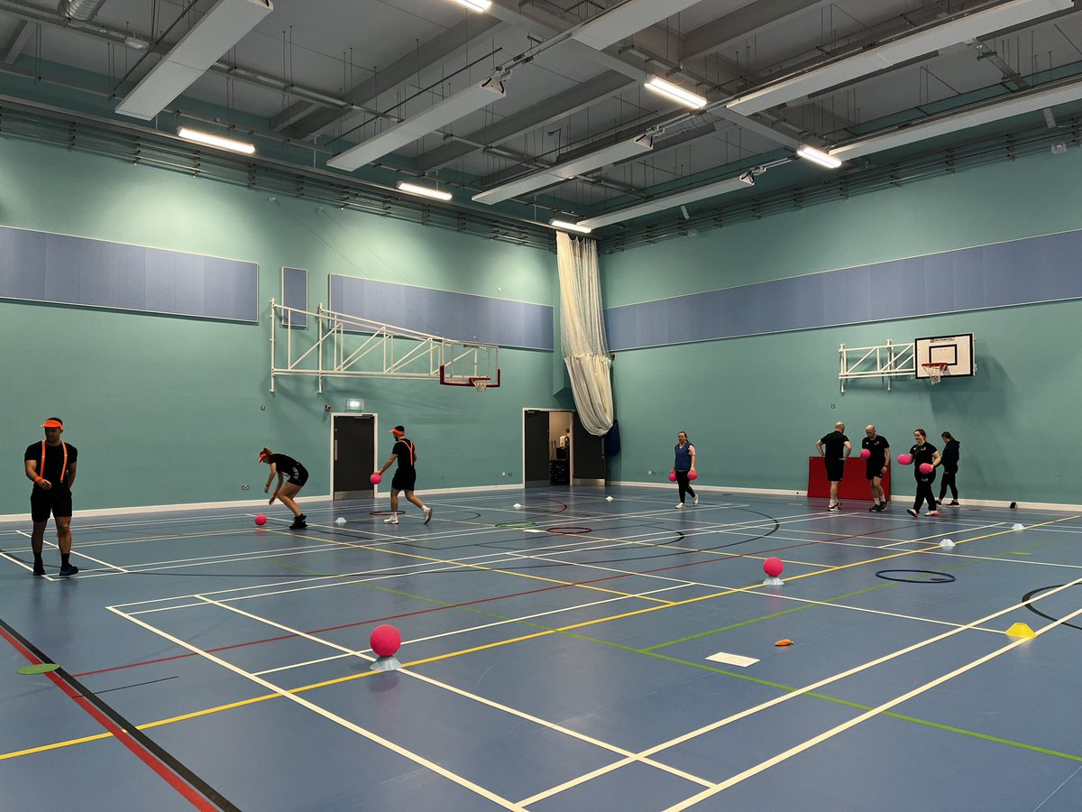 CaraLambPE's tweet photo. Our #StrathSportEd2023 season did not disappoint. Lots to reflect on when implementing the key features - resolving conflicts, tactical decisions, equity, inclusivity & more. Congrats to season winners @SimplyTheZest23 and runners up @TeamGoodYellas More to come in the finals! https://t.co/gCMltbp3Qq