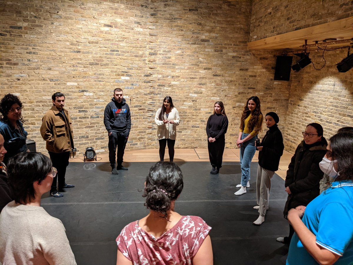 Fab to have the exceptional voice, accent & dialect coach Gurkiran Kaur here tonight to lead our #YoungCompany workshop.

We're exploring a range of skills over a few weeks. Young Company is part of our extensive Artist Development programme. So far it's been pretty excellent!