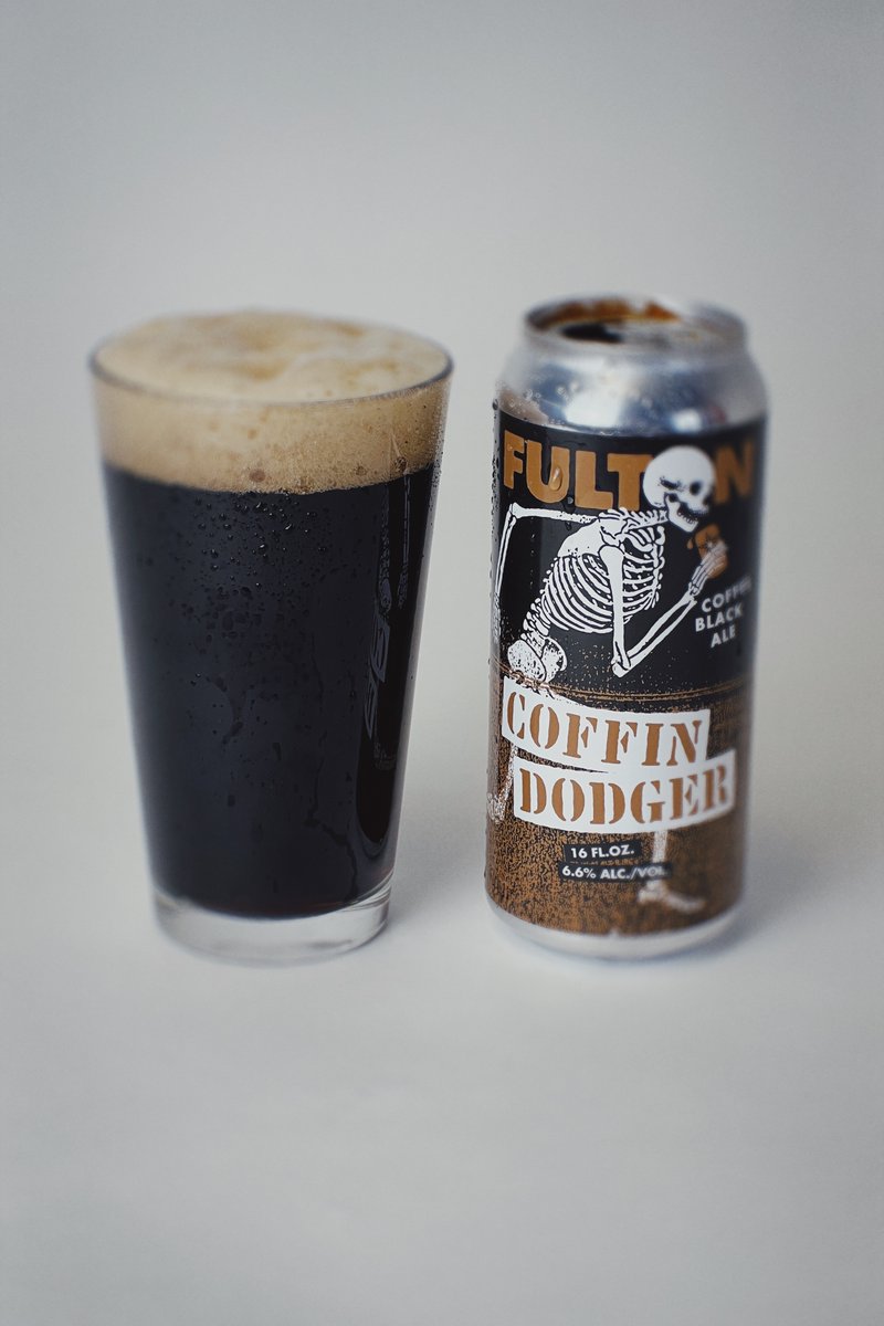 fultonbeer's tweet photo. Coffin Dodger is in stores this week!

Get your coffee and beer fix at the same time with this delicious coffee black ale using choice beans from our good pals at Misfit Coffee. Grab a 4-pack for you and yours today anywhere delicious Fulton beer is sold!

#fultonbeer https://t.co/I2laFZa4Wj
