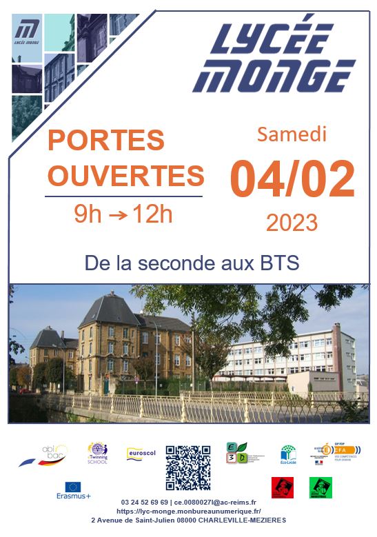Lycée Gaspard MONGE Charleville-Mézières tweet media