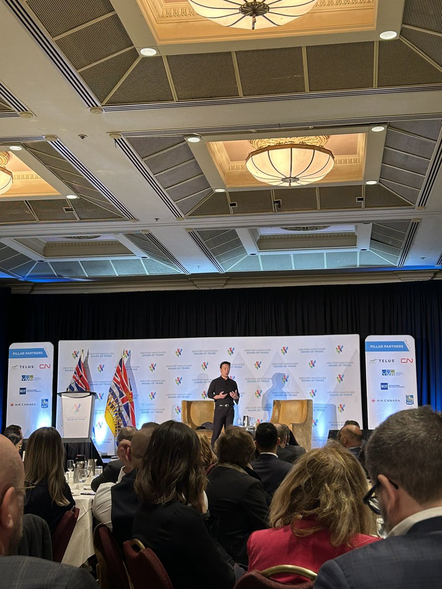 JarredAnderson_'s tweet photo. An electric State of the City address by @KenSimCity outlining the opportunities that are ours for the taking and the road ahead for Vancouver. Thank you Mayor Sim and team for supercharging the passion for revitalizing our city. #vanpoli https://t.co/4hMoJQIXvT