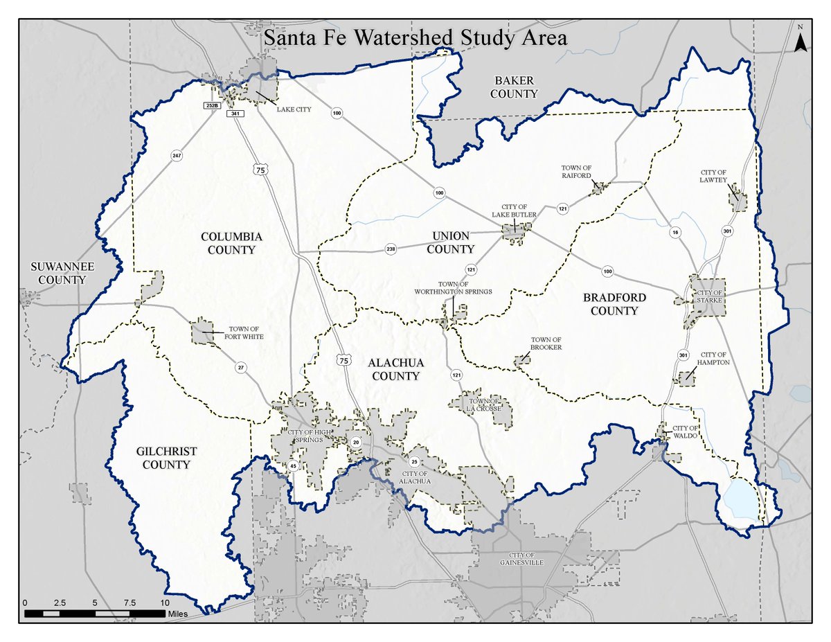 SRWMD's tweet photo. The District will host a series of meetings in February for residents to provide feedback on the development of new flood risk maps for the Santa Fe Watershed. 

Read more at the link: https://t.co/OWSyckjtGh https://t.co/9XOuNkr8He