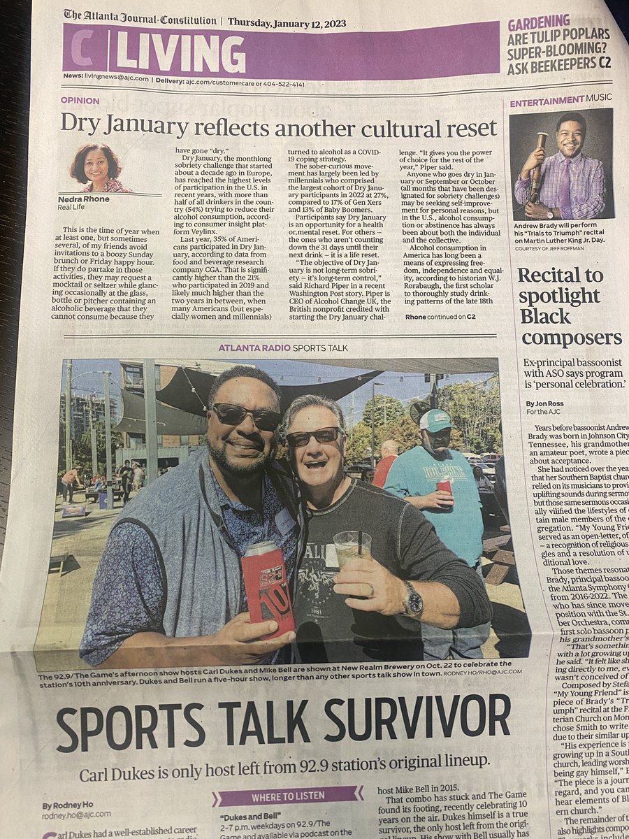 Jkyle1208's tweet photo. @putemupcdukes @MikeBellATL @DukesandBell929 I was going through my old newspaper and I saw you guys. Got to get you guys to sign this next time at Twin Peaks. https://t.co/tRSJJUhtAO