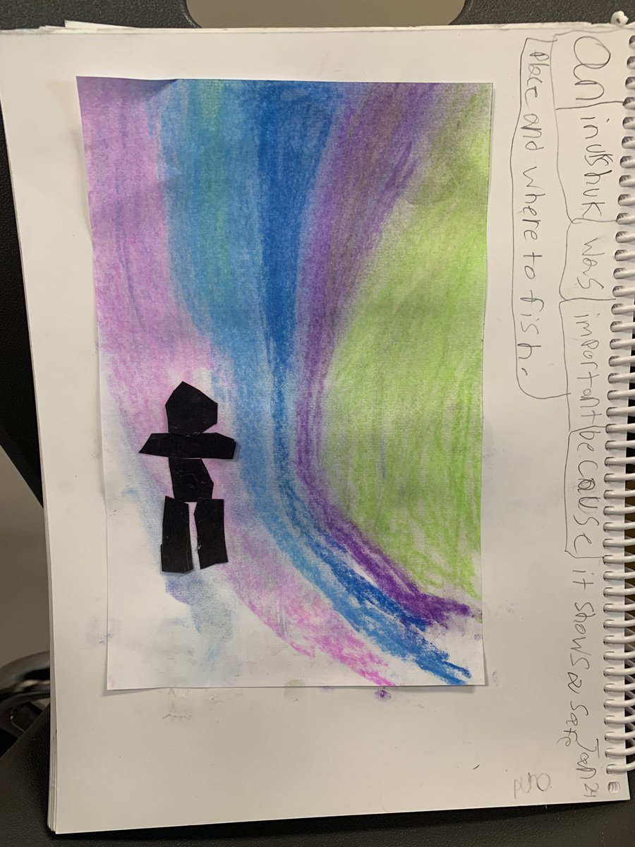 Grade 2 Buffalo Rubbing Stone School CBE tweet media