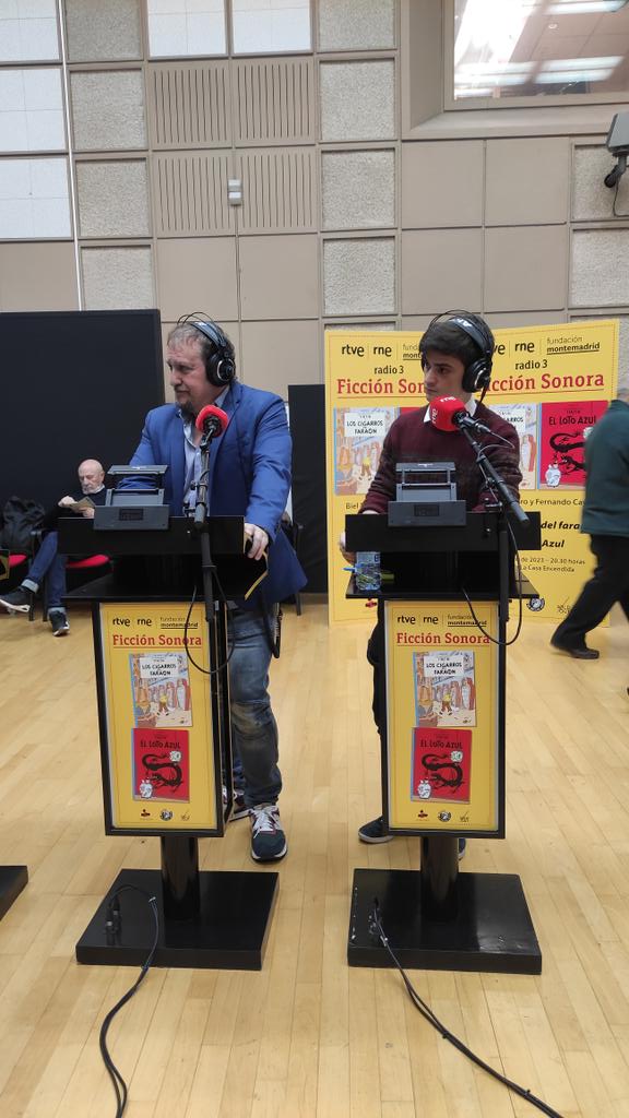 LAS AVENTURAS DE TINTÍN. El jueves vamos a por otra Radio Ficción de la forma que más nos divierte: en directo, con feedback del público y lanzándonos por el precipicio de las horarias todos a la vez. Será por radio 3 y Rtve Play, 20:30h. #FiccionSonoraRNE rtve.es/rtve/20230120/…
