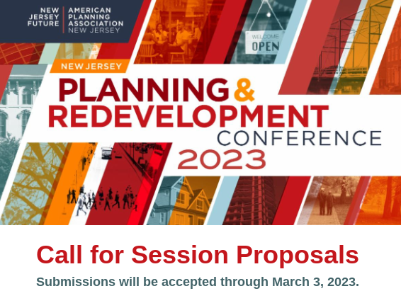 Real Estate NJ (@newsbyrenj) on Twitter photo CALL FOR SESSION PROPOSALS
2023 #NewJersey #Planning & #Redevelopment #Conference brings together #ideas, #innovative #solutions, proven #concepts, and #bestpractices.
<a href="/NewJerseyFuture/">New Jersey Future</a> <a href="/NJ_Planning/">APA New Jersey</a> <a href="/hyattregency/">Hyatt Regency</a>
ow.ly/46TJ50Mz0Fq CALL FOR SESSION PROPOSALS
2023 #NewJersey #Planning & #Redevelopment #Conference brings together #ideas, #innovative #solutions, proven #concepts, and #bestpractices.
<a href="/NewJerseyFuture/">New Jersey Future</a> <a href="/NJ_Planning/">APA New Jersey</a> <a href="/hyattregency/">Hyatt Regency</a>
ow.ly/46TJ50Mz0Fq