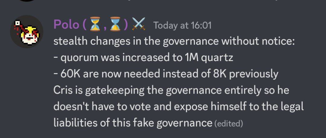 TheOriginalWok's tweet photo. $QUARTZ

How it started...Vs how it's going 

Who is still stupid enough to buy into this project? https://t.co/6Zber37Kjg