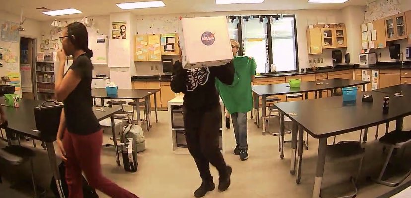 MrsJBarney's tweet photo. ✅ Module 1 - make a hacked dash cam!! Thanks for the awesome tutorial @K12FutureE #NASAtechrise #yotes #FCMS https://t.co/hGPVR2fiPU