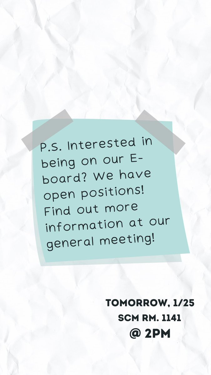 MSUVideoProClub's tweet image. Our first general body meeting is tomorrow, 1/25! If you’re interested in the club or even interested in being on the e-board, make sure to come and see what it’s all about!