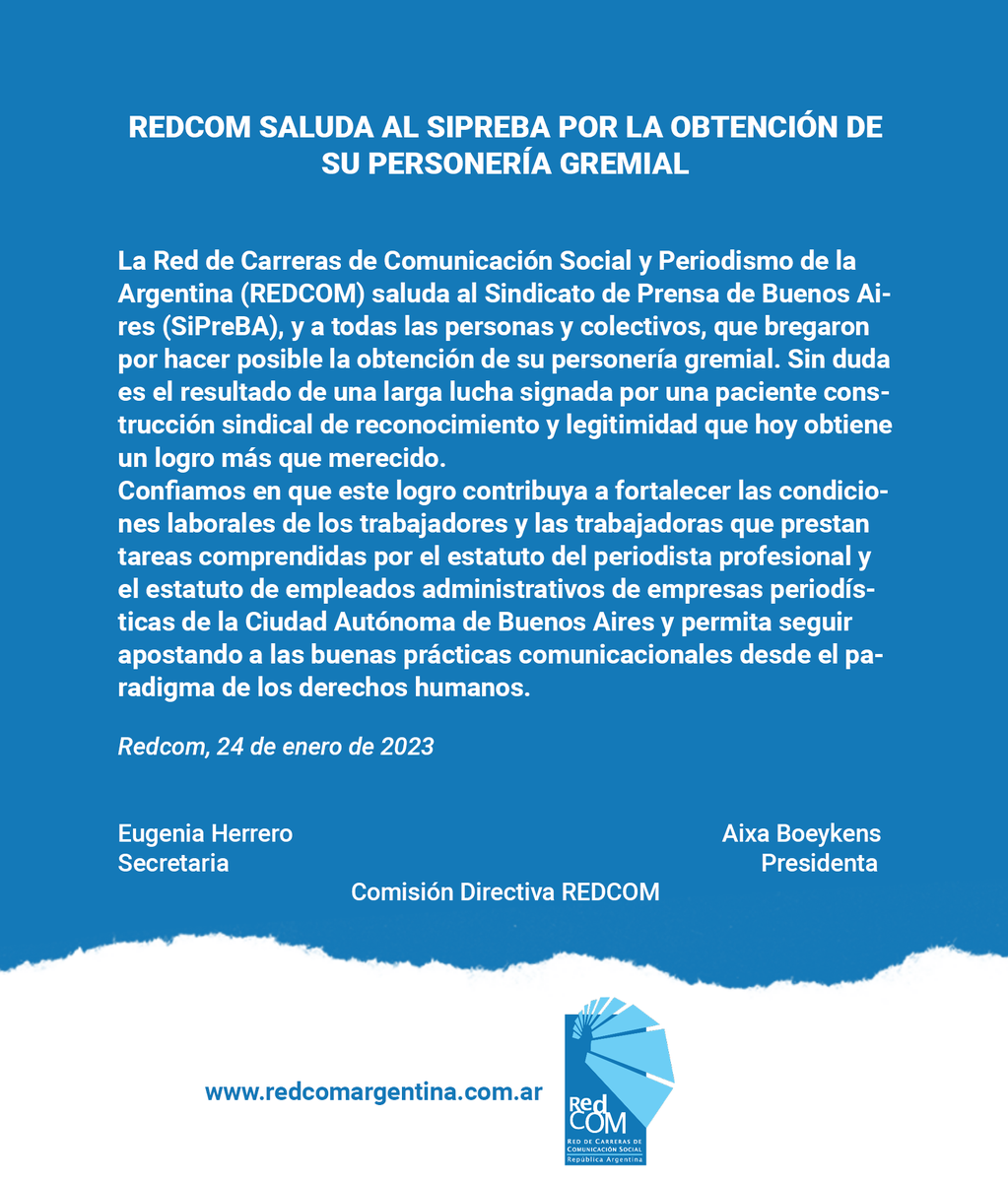 REDCOMArgentina (@redcomargentina) on Twitter photo 