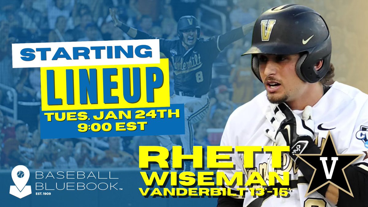 BluebookBeede's tweet image. Players and parents, this is one you don’t want to miss! @Likewise9 shares thoughts on college baseball then and now!
youtu.be/lZRkH69xJ94

#vandyboys @bsblbluebook @nextlevelbb @BUncommitted