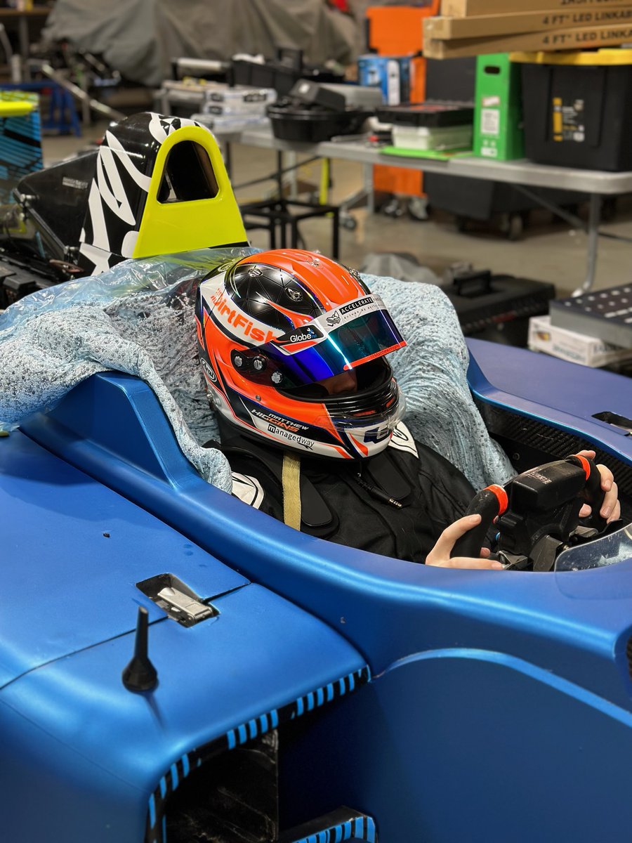 While most of the team is in Daytona prepping the LMP2 car for the Rolex 24 Hours of Daytona, Matthew Higgins is back at headquarters getting a seat fitting done ahead of his first test in the <a href="/F4Championship/">F4 U.S. Championship</a> car this weekend!