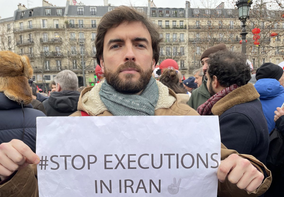 #Iran @MxSauvage Maire adjoint #Paris20 demande #StopExecutionsInIran et la Liberation immédiate des prisonnierEs politiques #IranRevoIution #IRGCterrorists #mahsaami̇ni̇ #MohamadBroghani #HassanFirouzi #ArmitaAbbassi #MohammadGhobadlou @mamadporii @SaebKarimii @SaeedAminiFr