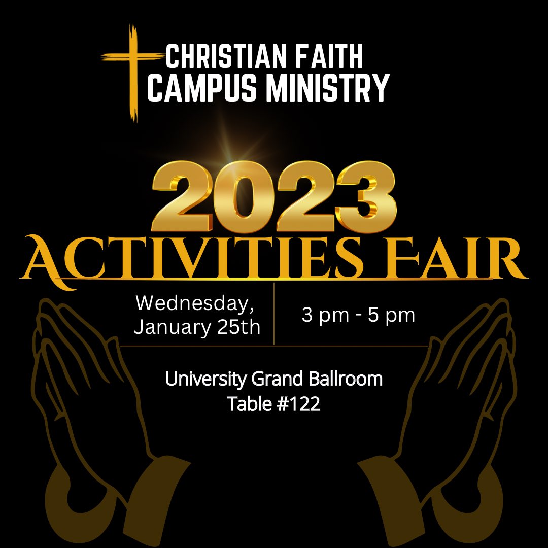 Christian Faith Campus Ministries tweet media