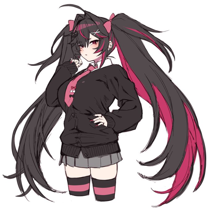 毒舌ツンデレ黒髪ツインテ低身長デカパイ 