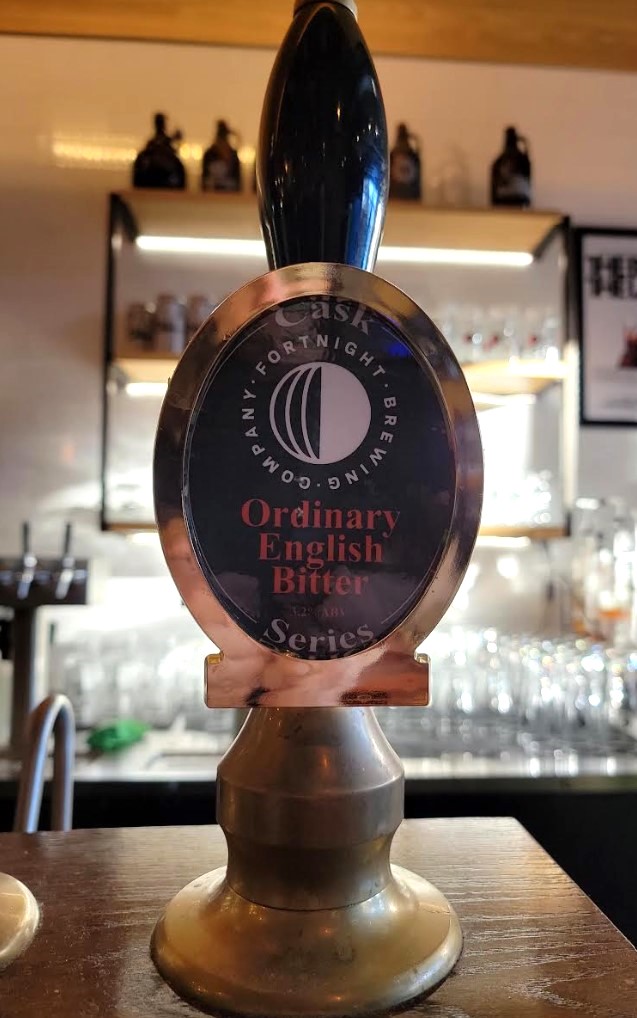 No need to wait for Firkin Friday here. It's Firkin day everyday. Just tapped, Ordinary English Bitter, 3.2% ABV. (It's not bitter)

#realale #caskale #lowalcohol